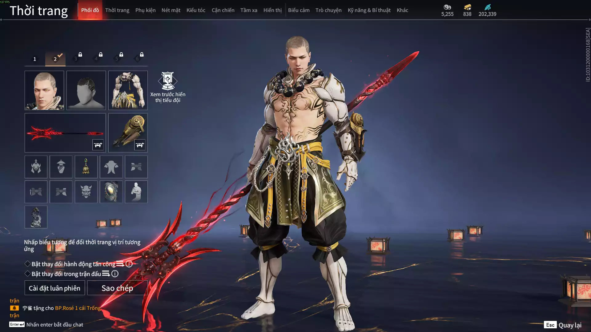 Ảnh 9 Vũ khí đỏ, 9 Trang phục đỏ, 3 Phụ kiện hóa hình và hơn thế, nhấn xem chi tiết bên trong